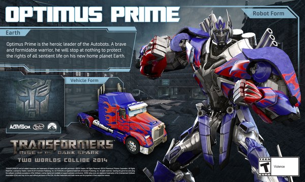 Transformers Rise Of The Dark Spark Game Teaser Previews Optimus Prime Vignette Image  (3 of 8)